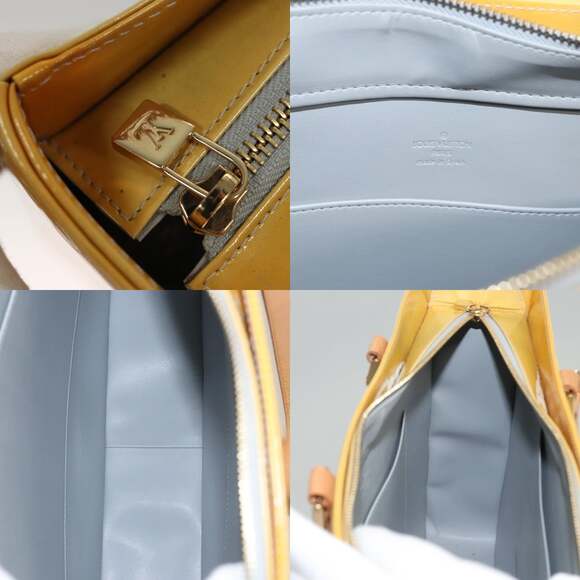 LOUIS VUITTON Monogram Vernis Columbus Tote Bag Gris M91028 - Picture 11 of 12